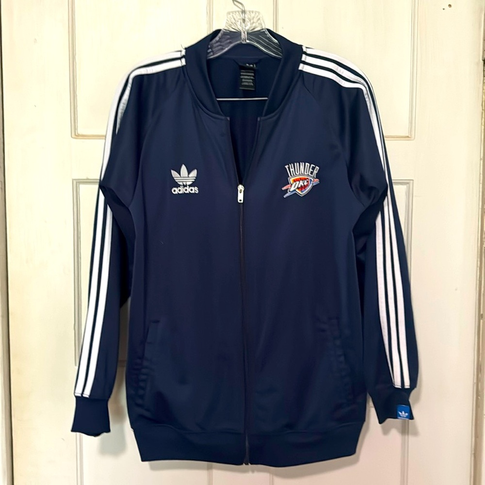 Adidas Oklahoma City Thunder full zip jacket great shape! Men’s Medium